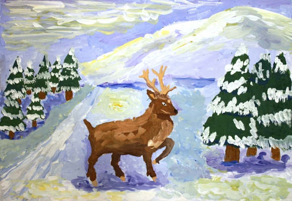 Олень детский рисунок гуашь. Пятнистый олень кушает. Конкурс олень. Конкурс олень. Конкурс с оленем.