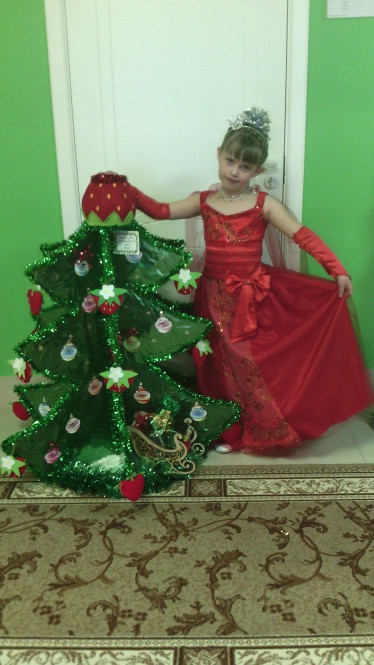 Новогодняя елочка Конкурс «Маленькой ёлочке холодно зимой». Январь 2016. Поделки и рисунки. Дошкольники Новогодняя елочка