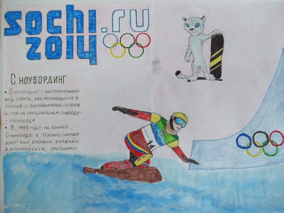 Сноубордист Конкурс «Спортивная страна». Конкурс рисунков Сноубордист