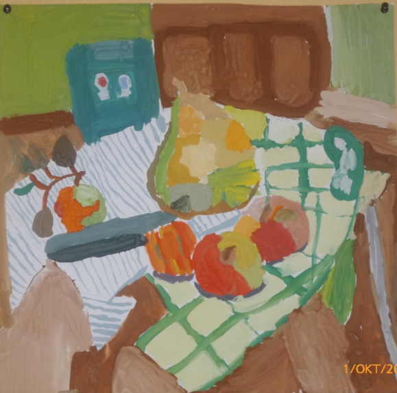 Осенний натюрморт Конкурс детского рисунка. Ноябрь 2013 Осенний натюрморт