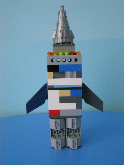 Ракета из Лего / Rocket from Lego #Lego Classic 10693 - YouTube