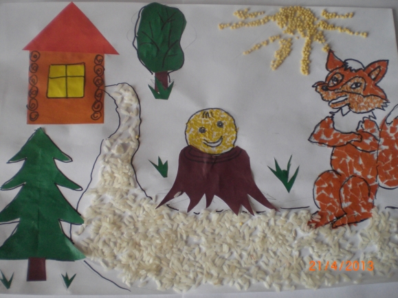 Сказка "Колобок" Русская народная сказка. Апрель 2013. Сказка "Колобок"