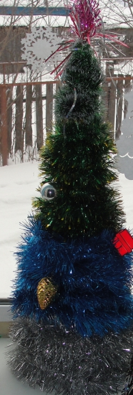 Ёлочка Конкурс Новогодних поделок. Январь 2014. Дошкольники Ёлочка