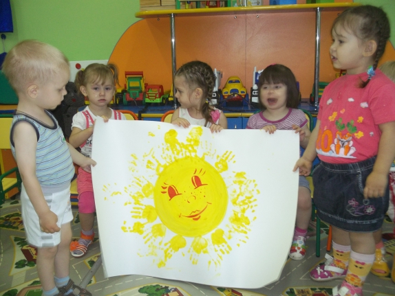 солнышко Конкурс «Весеннее настроение». Март 2014. Поделки. Дошкольники солнышко