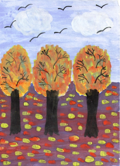 Осень Конкурс детского рисунка. Июнь 2013. Осень