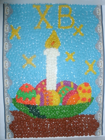 Пано "Христово Воскресение" Конкурс детских поделок. Май 2013 Пано "Христово Воскресение"