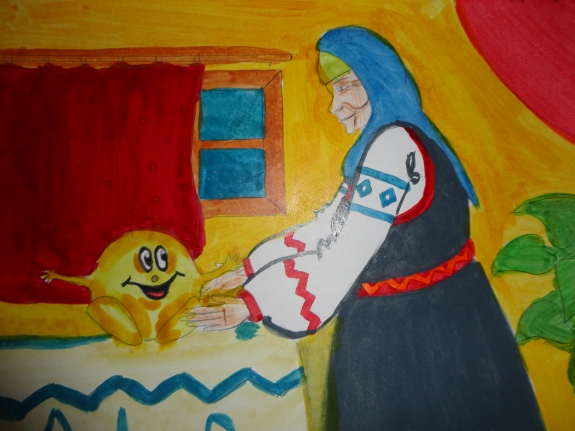 "Колобок" Русская народная сказка. Сентябрь 2013. "Колобок"