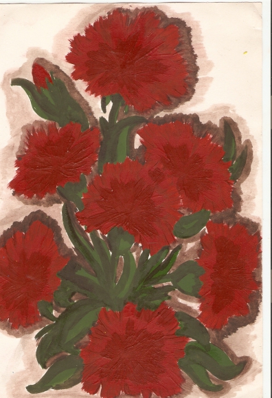 Цветы . Конкурс детского рисунка. Ноябрь 2014. Дошкольники Цветы .