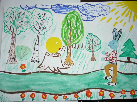 Сказка "Колобок" Русская народная сказка. Октябрь 2013. Сказка "Колобок"