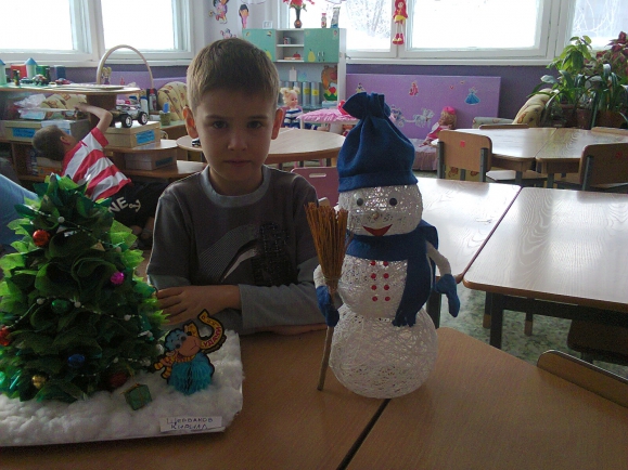 Новогодние поделки Конкурс Новогодних поделок. Февраль 2015. Дошкольники Новогодние поделки