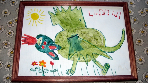 дракон из сказки.JPG Русская народная сказка. Октябрь 2013. дракон из сказки.JPG
