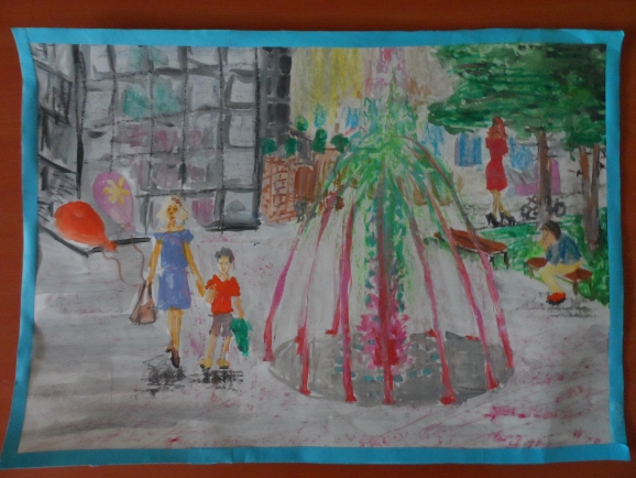 Мой родной город Конкурс детского рисунка. Сентябрь 2014. Дошкольники Мой родной город