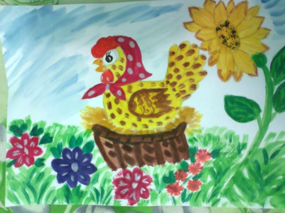 " Курочка Ряба" Русская народная сказка. Октябрь 2013. " Курочка Ряба"