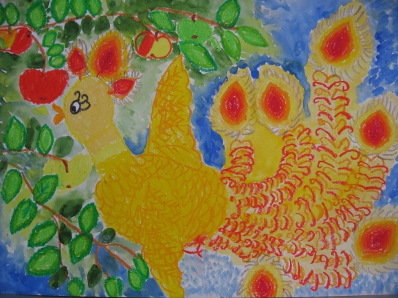 Сказочная птица Конкурс детского рисунка. Апрель 2013. Сказочная птица