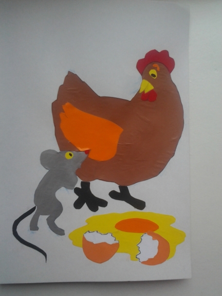Курочка ряба.jpg Русская народная сказка. Май 2013. Курочка ряба.jpg