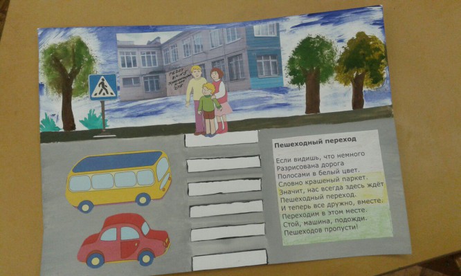 Дорога в детский сад Конкурс детских рисунков «Я знаю правила дорожного движения». Январь 2016. Дошкольники. Дорога в детский сад