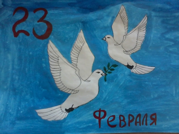 Белые голуби. Конкурс «Мы за мир». Июнь 2014. Поделки, рисунки. Дошкольники Белые голуби.