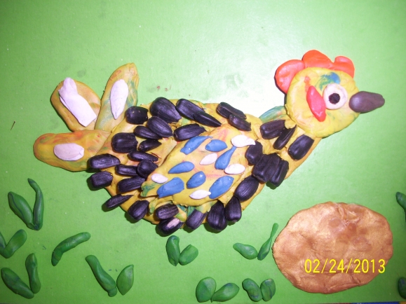 " Курочка Ряба". Русская народная сказка. Апрель 2013. " Курочка Ряба".