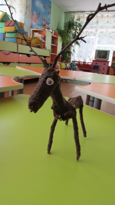 Король Олень Конкурс «Летнее вдохновение». Июнь 2015. Поделки и рисунки. Дошкольники Король Олень