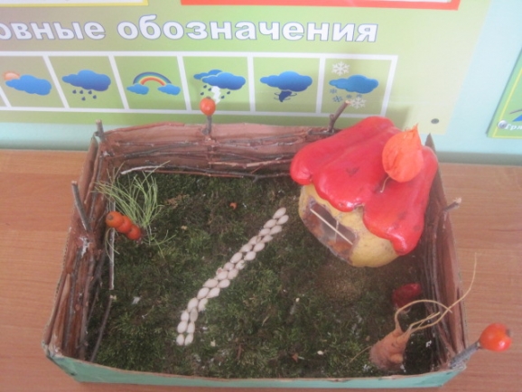 Лесная полянка Конкурс детских поделок. Октябрь 2013 Лесная полянка