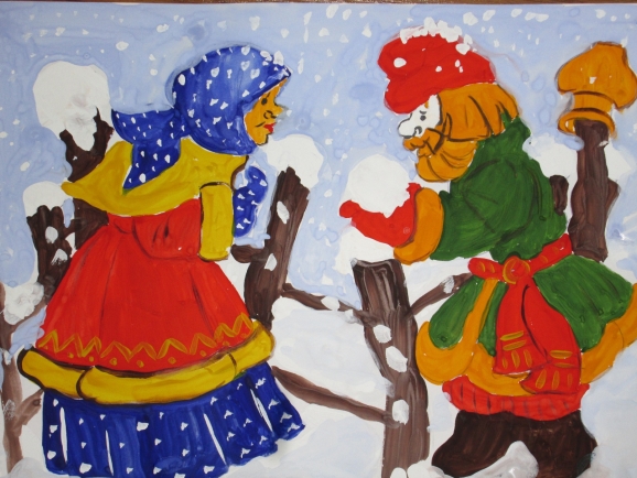 Снегурочка Русская народная сказка. Июнь 2013. Снегурочка