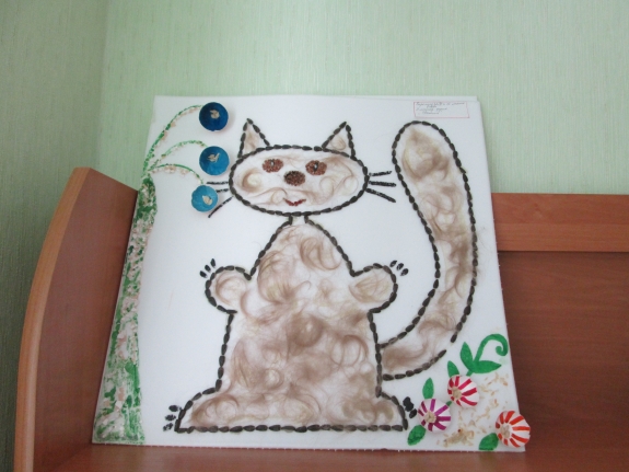 "Котик" Конкурс детских поделок. Май 2013 "Котик"