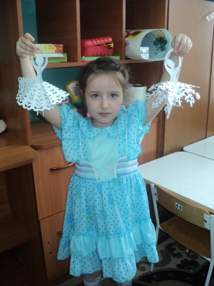 Снежная балерина Конкурс Новогодних поделок. Январь 2014. Дошкольники Снежная балерина