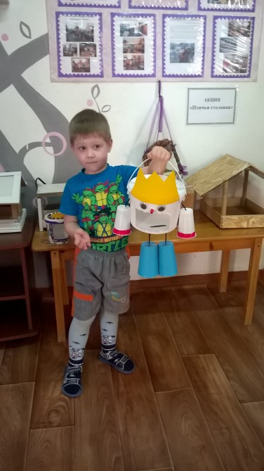 Наша кормушка Акция «Кормушка для пичужки» Наша кормушка