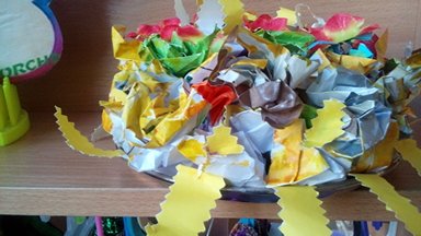Весенние цветы Конкурс детских поделок. Май 2014. Дошкольники Весенние цветы