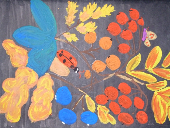 Осень Конкурс детского рисунка. Октябрь 2014. Дошкольники Осень