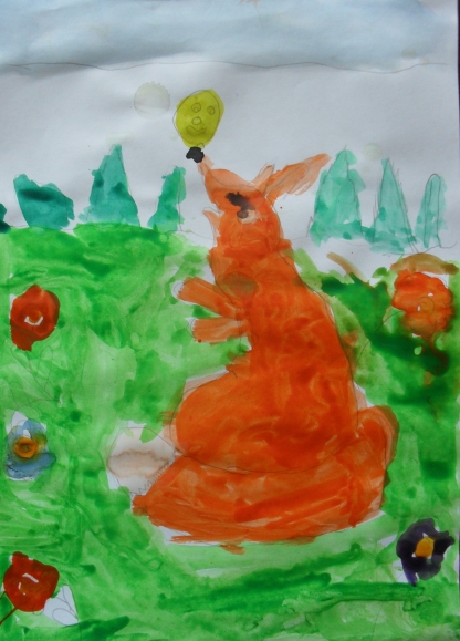 Сказка "Колобок" Конкурс детского рисунка. Май 2013. Сказка "Колобок"