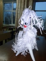 Собачка из бумаги Конкурс детских поделок. Февраль 2015. Школьники Собачка из бумаги