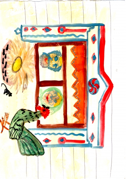 Курочка Ряба Русская народная сказка. Апрель 2013. Курочка Ряба