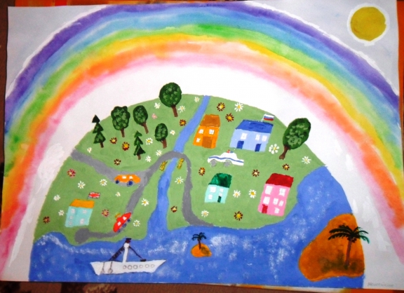 Детский сад наш общий дом. Рисунок на тему земля. Рисование на тему земля наш дом. Рисование земли детском саду. Рисование в старшей группе на тему земля.