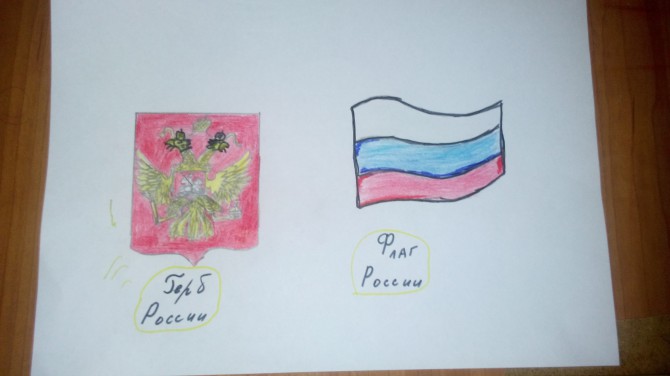 Символы России Конкурс детского творчества «Мы за мир» Символы России