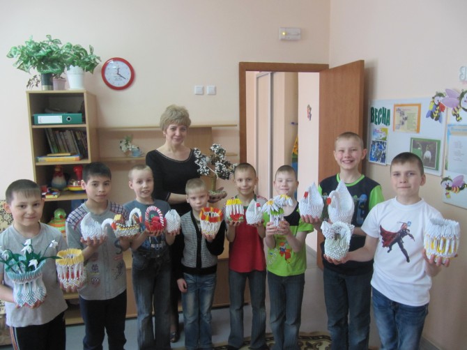 Изготовление поделок из бумажного оригами Конкурс детских поделок Изготовление поделок из бумажного оригами