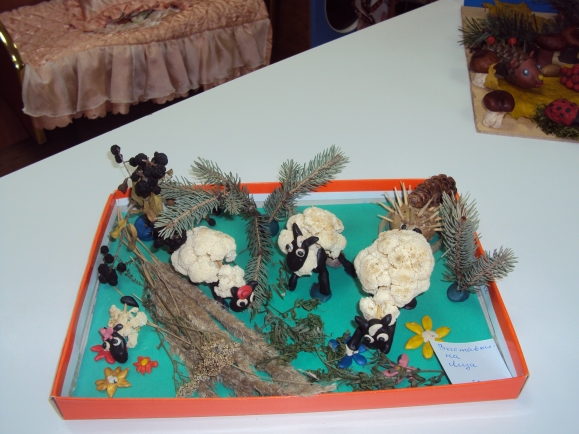 Барашки Конкурс детских поделок. Октябрь 2013 Барашки
