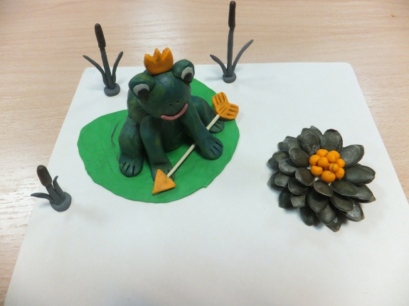 лепка на тему в гостях у сказки