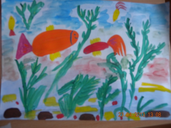 Море Конкурс детского рисунка. Апрель 2013. Море
