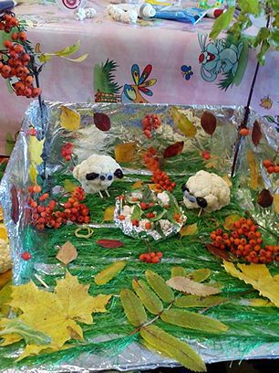 Осень в деревне Конкурс детских поделок. Ноябрь 2014. Дошкольники Осень в деревне
