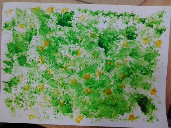 Цветы на лугу Конкурс детского рисунка. Апрель 2013. Цветы на лугу