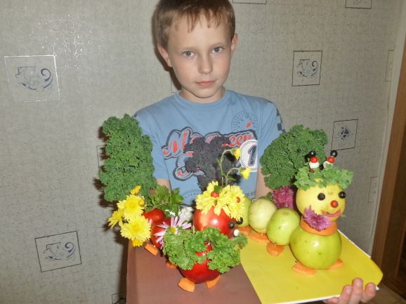 Верные друзья Конкурс детских поделок. Октябрь 2013 Верные друзья