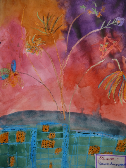 салют Конкурс «Мы за мир». Июнь 2014. Поделки, рисунки. Дошкольники салют