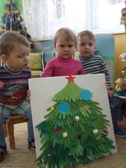 Маленькая елочка для маленьких ребят Конкурс Новогодних поделок. Февраль 2015. Дошкольники Маленькая елочка для маленьких ребят
