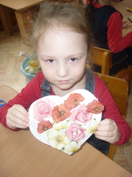 Люблю тебя мама Конкурс детских поделок. Февраль 2014. Дошкольники Люблю тебя мама