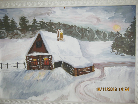 Зимняя сказка Конкурс детского рисунка. Декабрь 2013. Дошкольники Зимняя сказка
