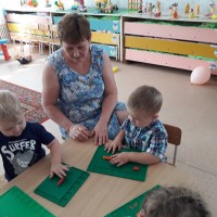 Лепка в младшей группе:«А для .