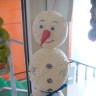Наш веселый снеговик!!!