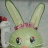 Зайка из овощей Зайка из овощей