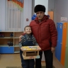 Тёмушка с дедушкой сделали кормушку для птиц! Тёмушка с дедушкой сделали кормушку для птиц!